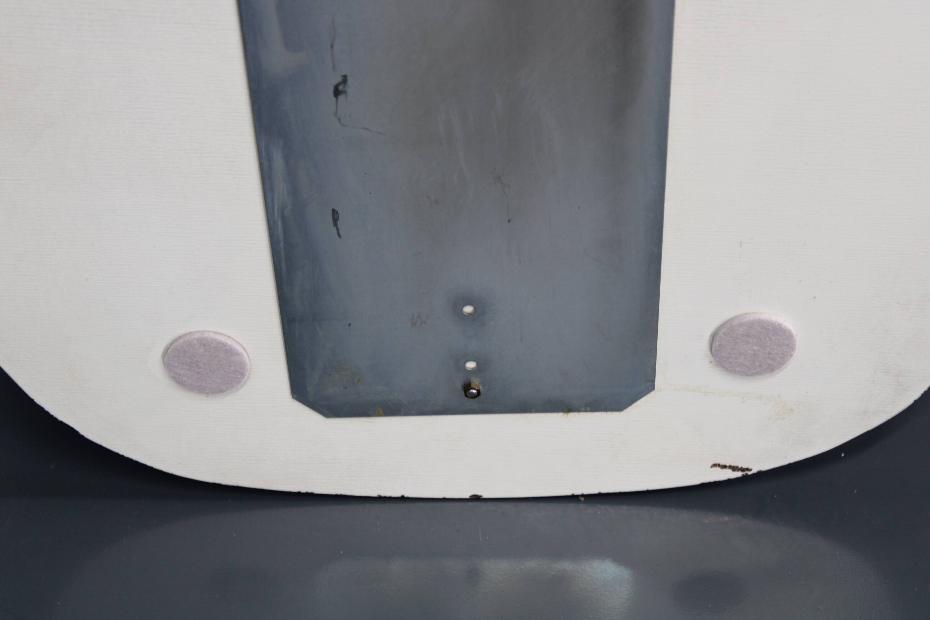 1980s Oval Italian Mirror