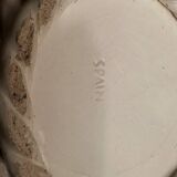 Vintage woven ceramic cache-pot