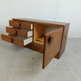 Set of brutalist cabinets, 1970s