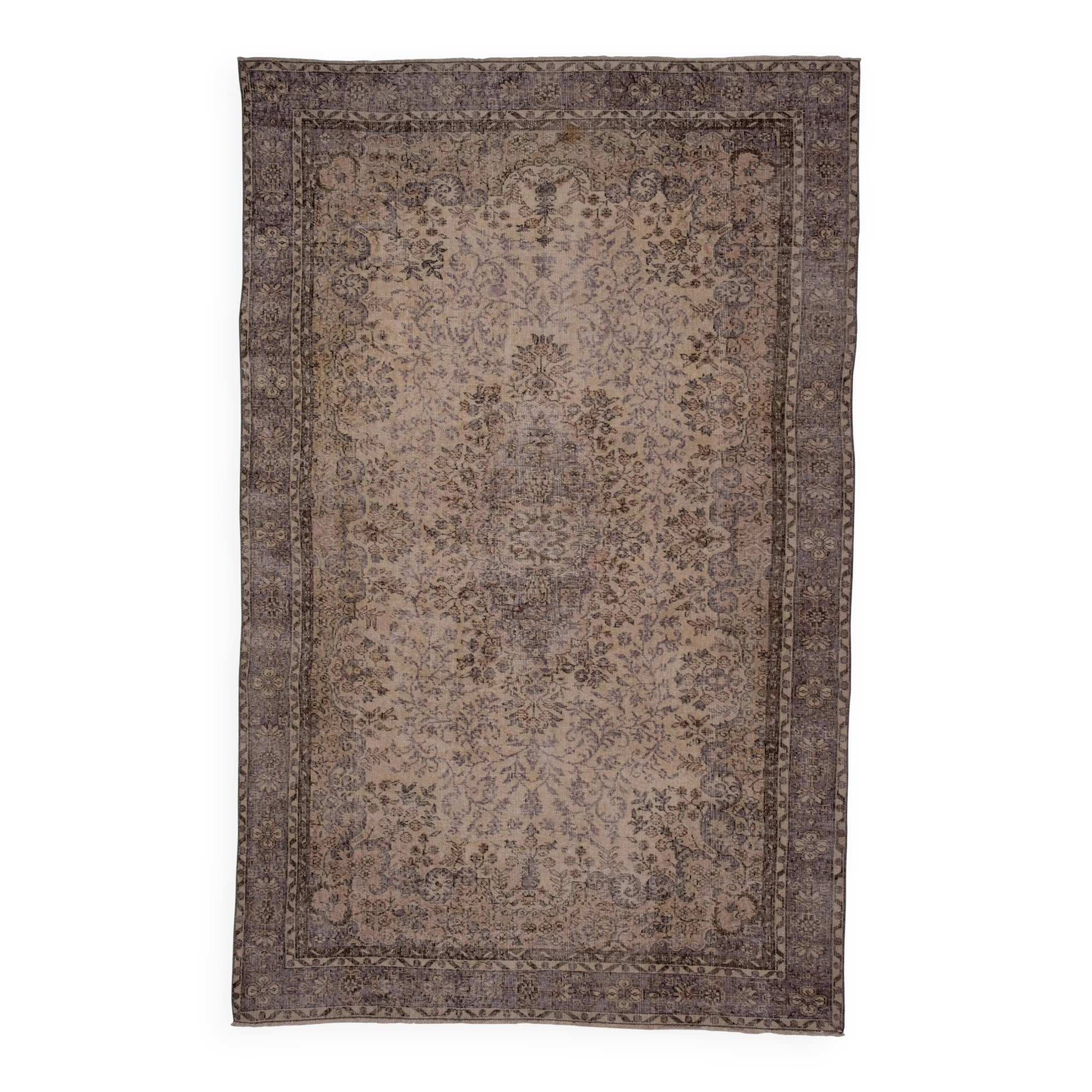 Tapis turc vintage fait main