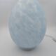 Vianne Domec blue glass egg lamp