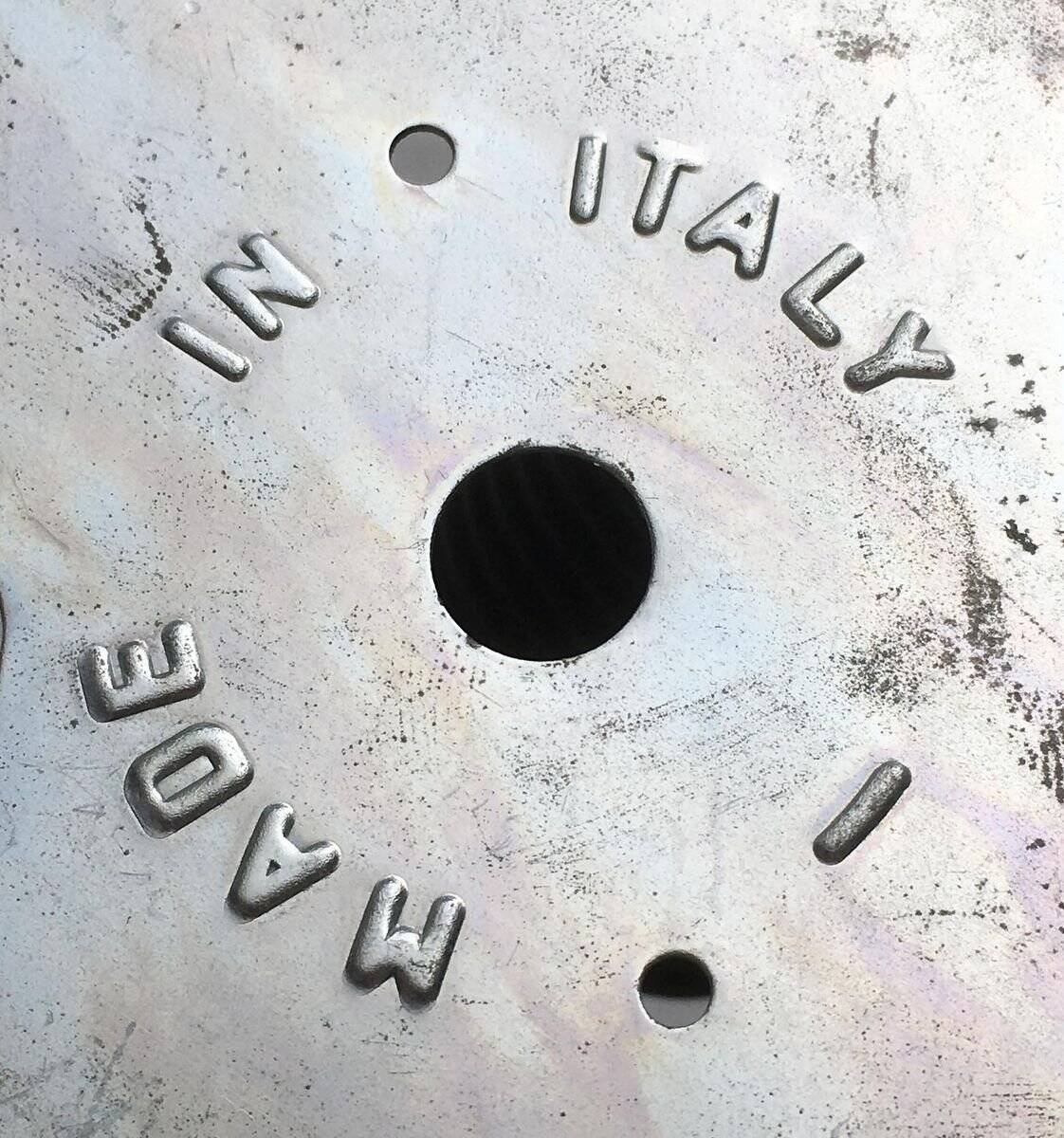 Mid-century Italian wall sconce.