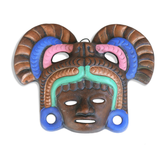 Ethnic terracotta mask