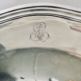 Plat en argent massif modèle contours filets Francois Diosne