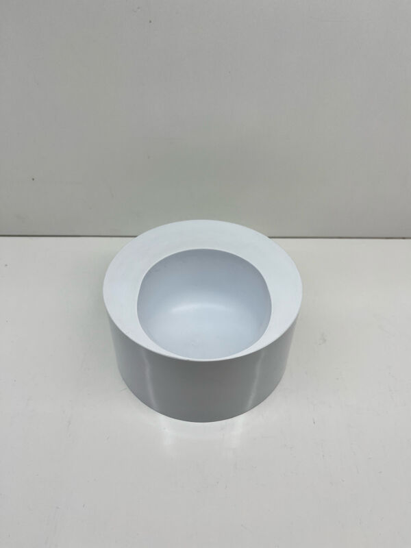 Enzo Mari cendrier Bornéo - Danese Milano - Mélamine blanche – Design