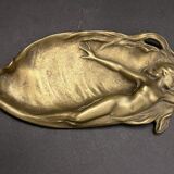 Empty pocket gilded bronze