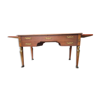 Henry II style two-body desk