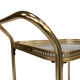 Brass Regency style serving table