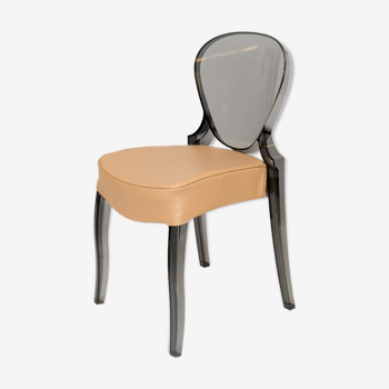 modern Medallion Chair dressed seat