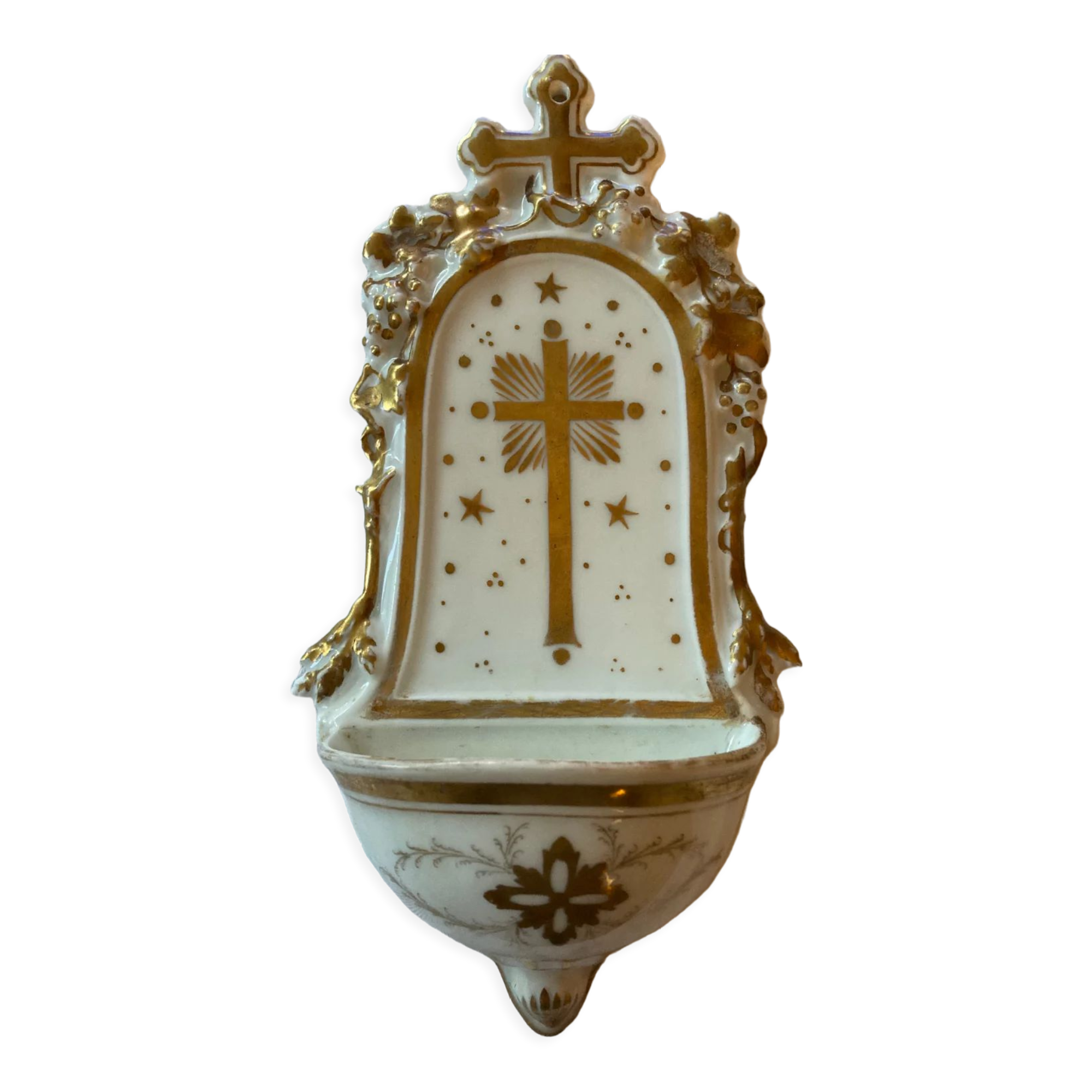 Font porcelain biscuit late nineteenth