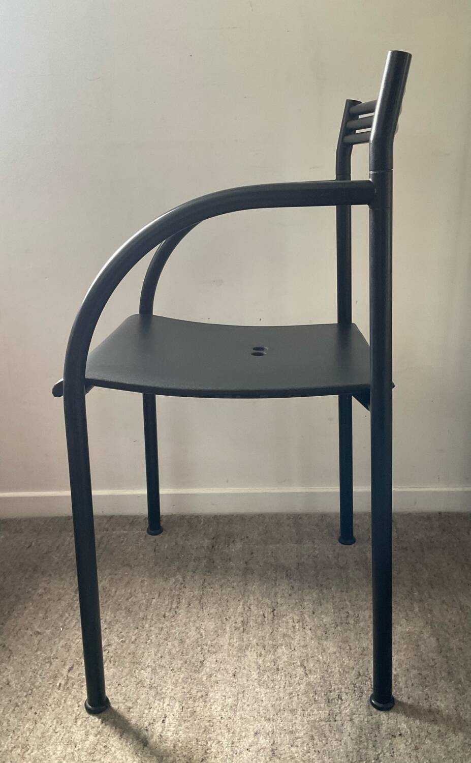 Philippe Starck chair mod. Francesca Spanish for Baleri Italy 80s