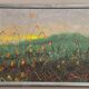 Original Swedish Oil On Canvas – “Bryum Argenteum” By Bruno Wiklund – Dated 1985 – Vintage & Framed – 45 × 37 Cm (17.7" × 14.6")