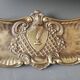 Purse style Rocaille/Napoleon III in aged gold patina brass