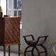 Swedish Grace, Geometric Oak Armoire, Thysells Furniture, Art Deco, 1940s