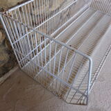 Metal grocery shelf