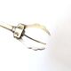 Vintage silver-plated ice sugar tongs "Crab Tongs"