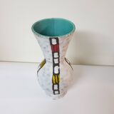 West Germany modernist ceramic vase height 25cm