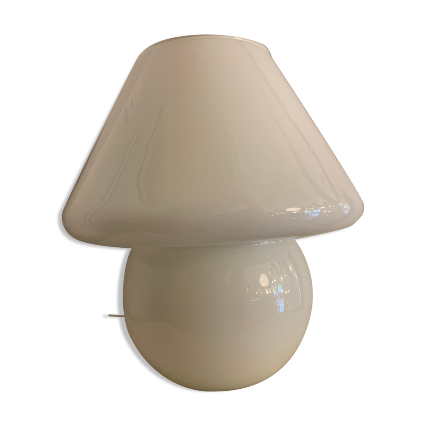 Murano glass mushroom lamp 1970