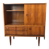 Vintage glass sideboard, 1960s