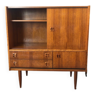 Vintage glass sideboard, 1960s