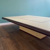 Rectangular Mahey coffee table 60s-70s