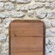 Antique mirror 42.5/36.5cm Louis-Philippe gilded with gold leaf, mercury