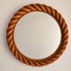 Rope mirror attributed to Adrien Audoux & Frida Minet