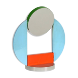 Michele De Lucchi, postmodern table mirror / dressing table, Memphis, Italy, 1980s