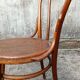 Bsitrot chair in curved wood signed J&J Kohn, Vienna 1930