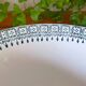 Large antique earthenware salad bowl from Saint-Amand (North)