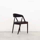 Lot de 4 chaises en palissandre, design danois, années 1970, Kai Kristiansen
