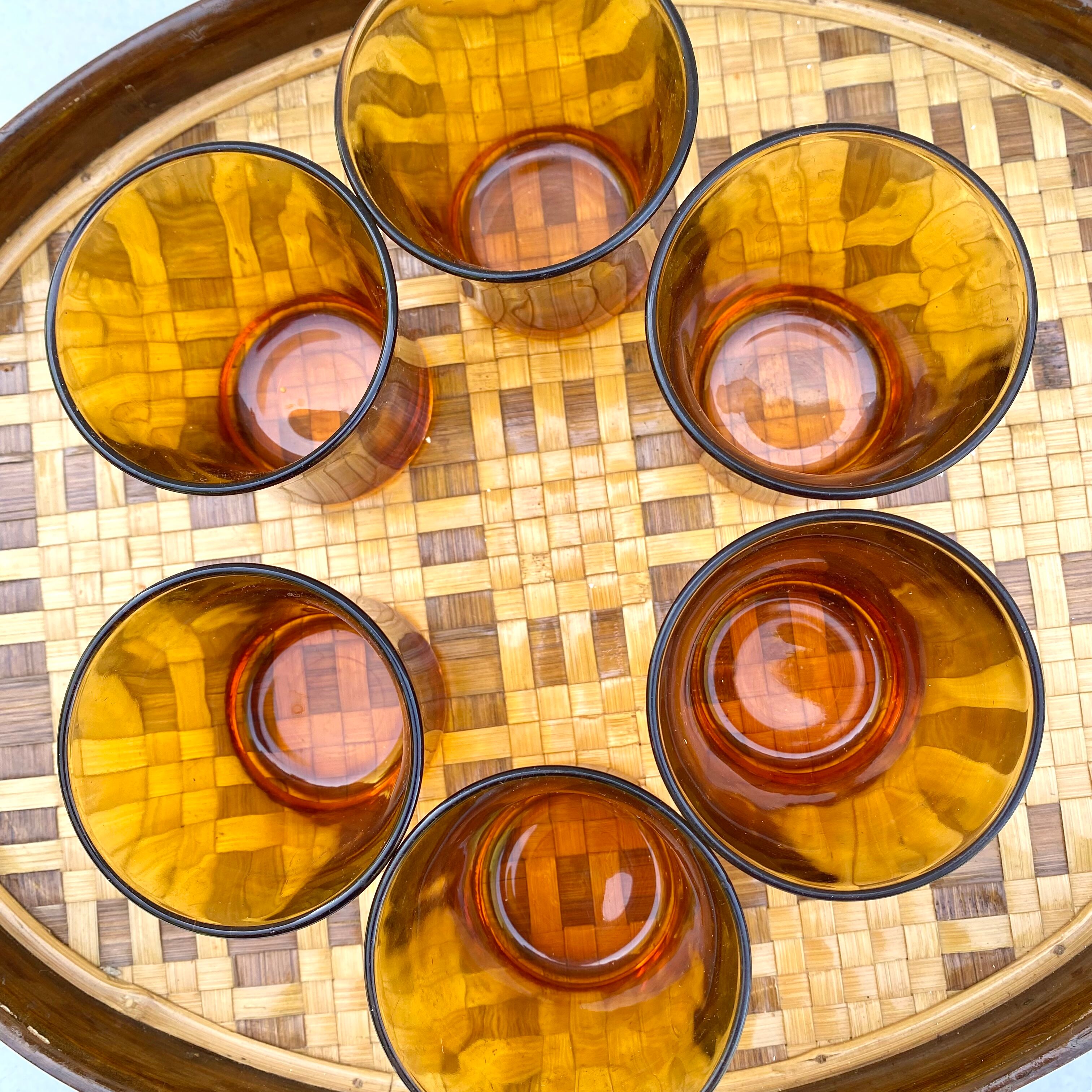 Vintage Duralex glasses