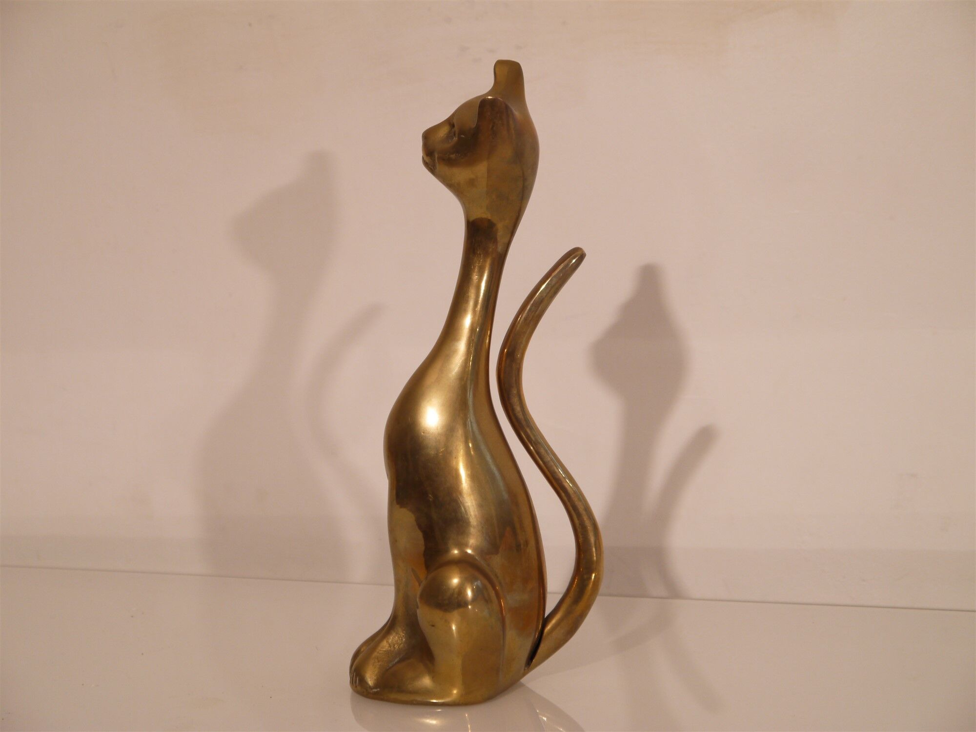 Brass cat
