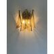 Modern Art Glass “Rondini” Wall Sconces in Smoked Fumè Murano Style