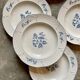 5 hollow plates Villeroy & Boch in porcelain