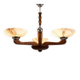 Art Deco chandelier, Poland, 1950s.