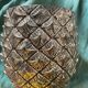 Pineapple Mauro Manetti ce cube tray in silver metal design 1960 M/M vintage