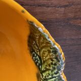 Orange slip salad bowl