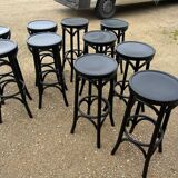 Set of 10 bar stools