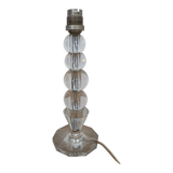 Pied de lampe boule de verre