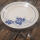 Plat rond Badonviller modèle Roses