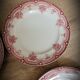 4 flat plates Narcissus
