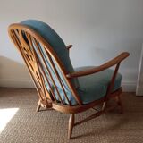 Vintage Ercol Windsor armchair in beech