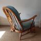 Fauteuil Ercol Windsor vintage en hêtre