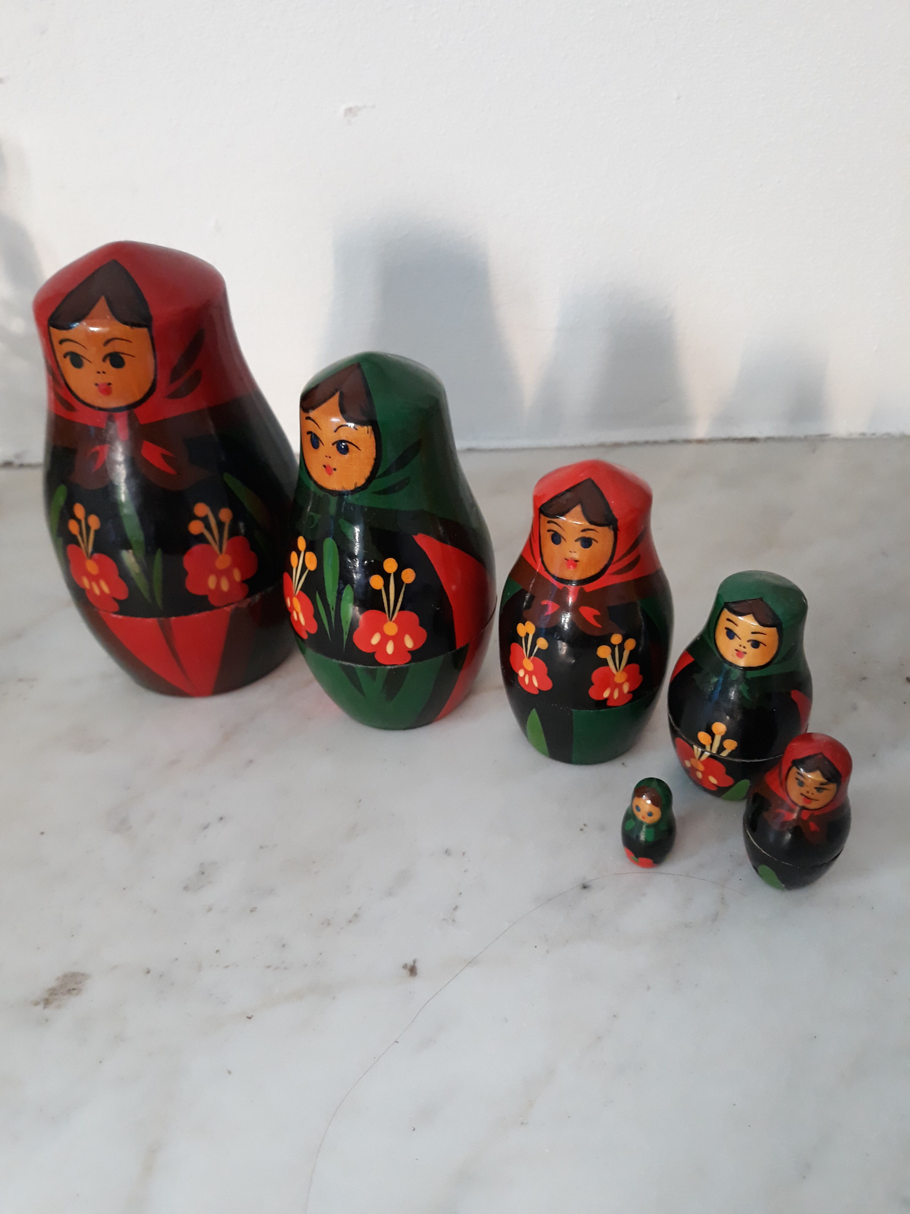 Poupées russes matriochka vintage