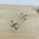 11 vintage metal knife holders