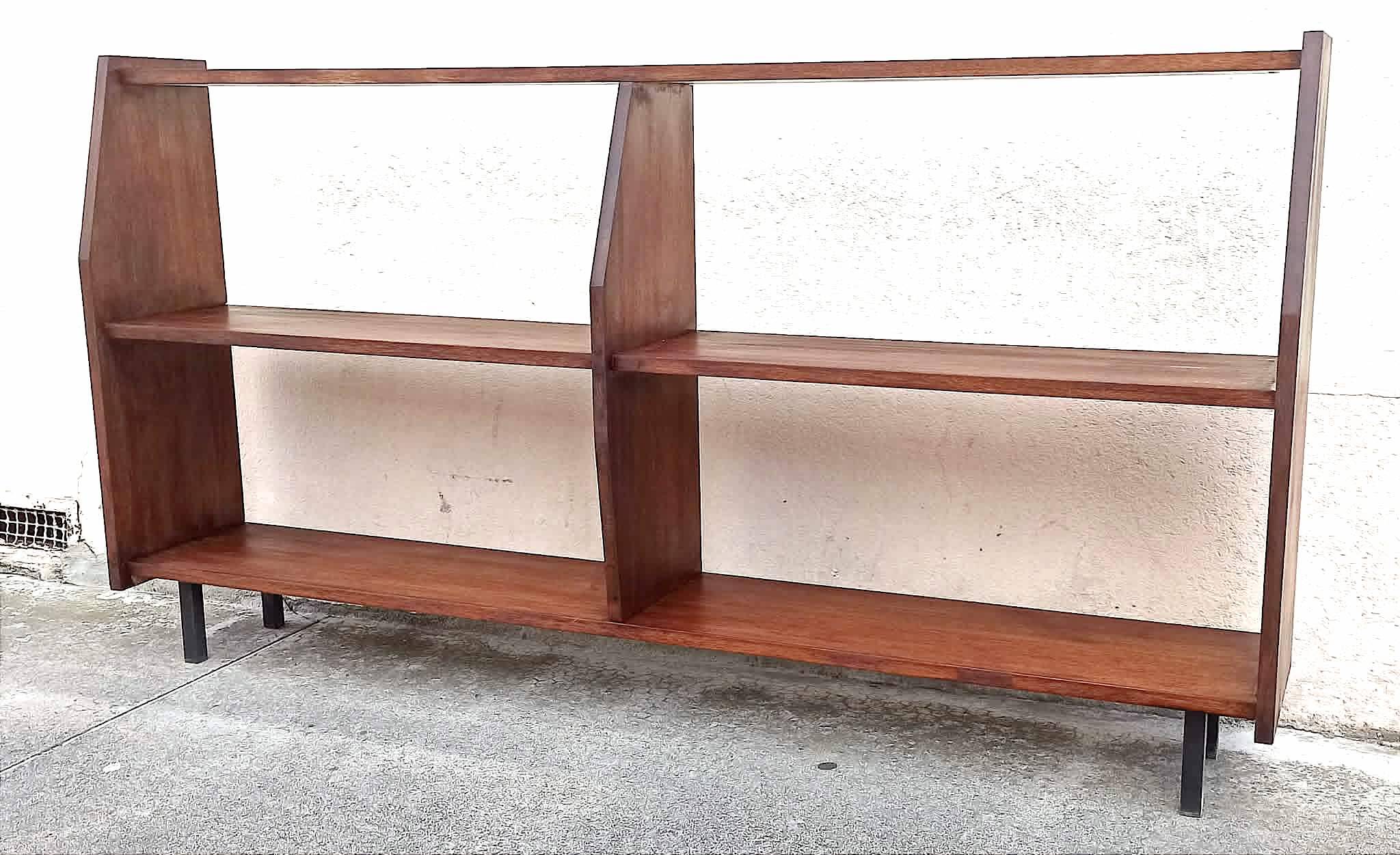 Étagère ou bibliothèque Années 60 Largeur 174 cm
