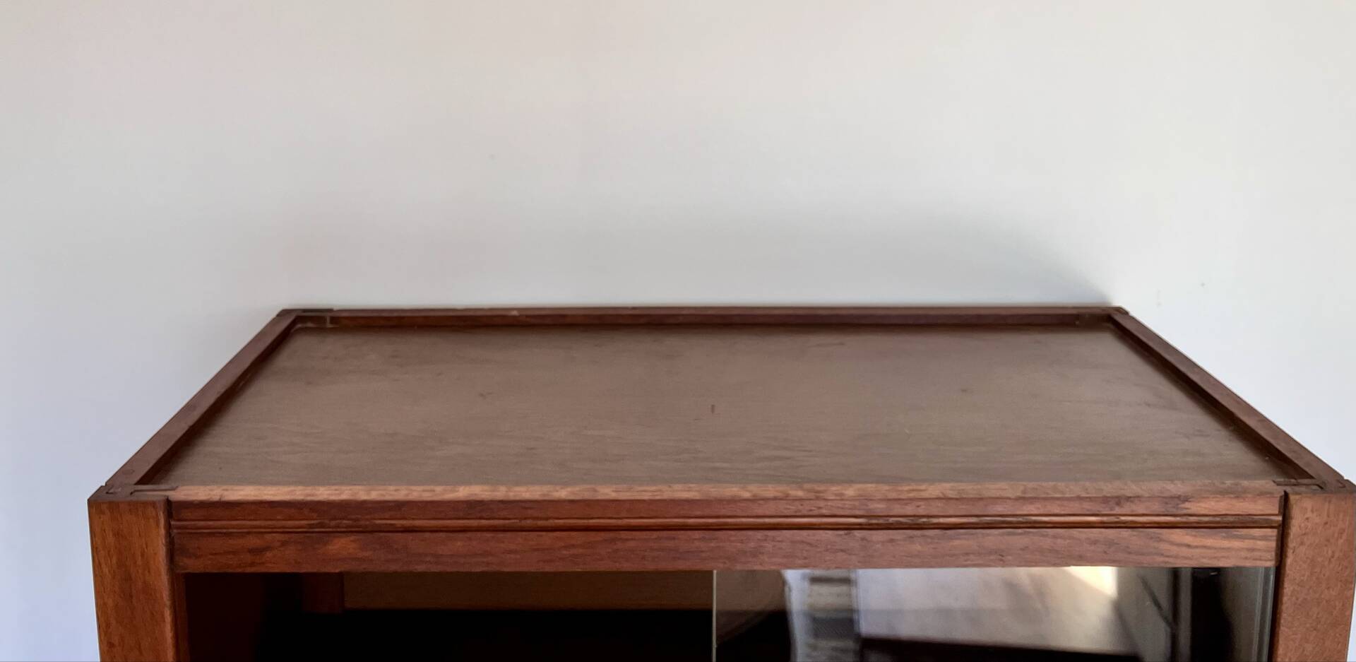 1970s wooden library buffet