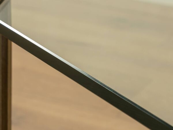 Table basse, Peter Ghyczy, 132x132 cm