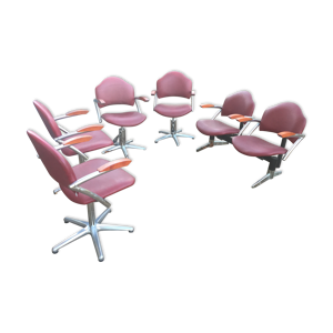 Set de 6 fauteuils de